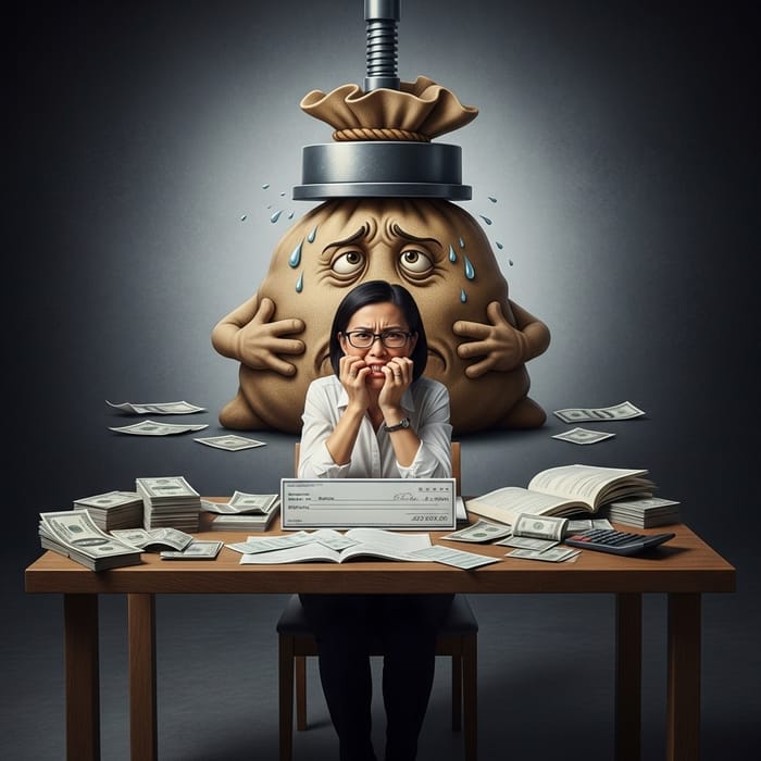 Crush Financial Worries: Dealing with Money Bag Stress Crush Financial Worries: Dealing with Money Bag Stress
