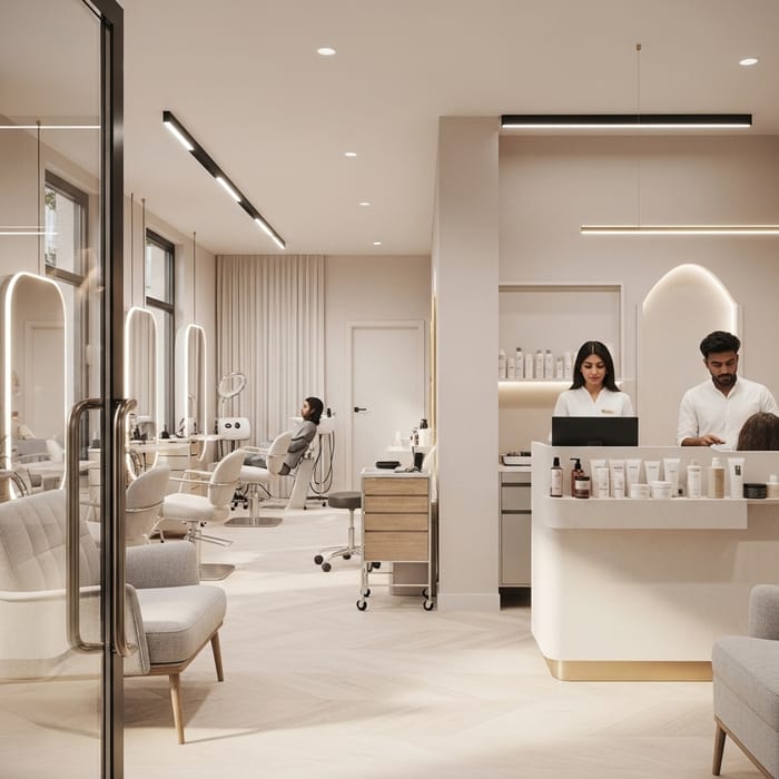 Minimalist Beauty Salon - Relaxing Experience Minimalist Beauty Salon - Relaxing Experience
