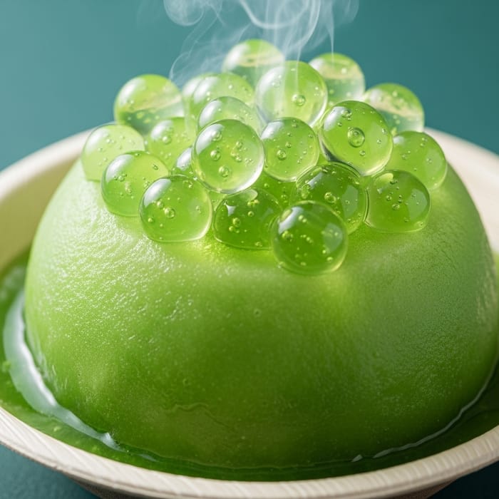 Futuristic Cucamelon Flavor Sorbet with Innovative Gels