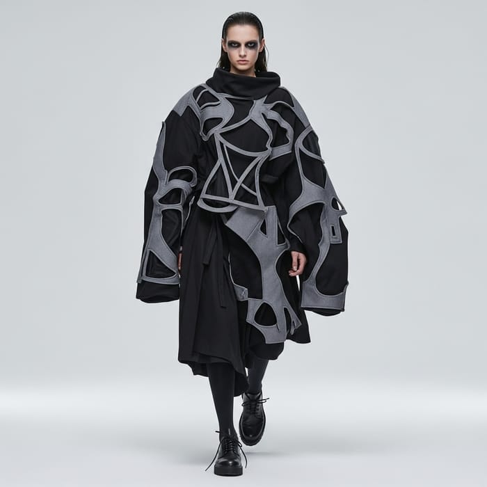 Dark Fashion Model | Avant-Garde High Fashion Styles Dark Fashion Model | Avant-Garde High Fashion Styles