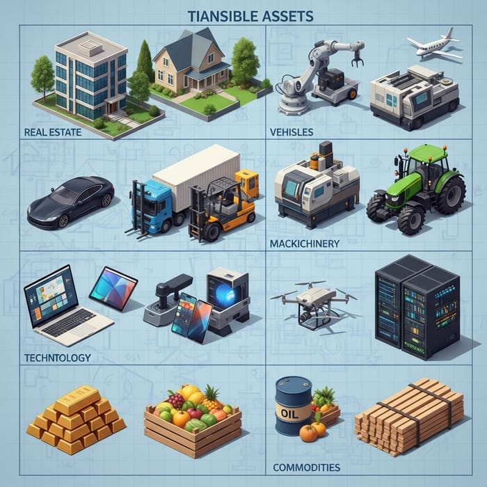 Essential Tangible Assets: Real Estate, Vehicles, Machinery & More