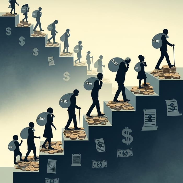 Generational Financial Struggles: An Abstract Insight Generational Financial Struggles: An Abstract Insight