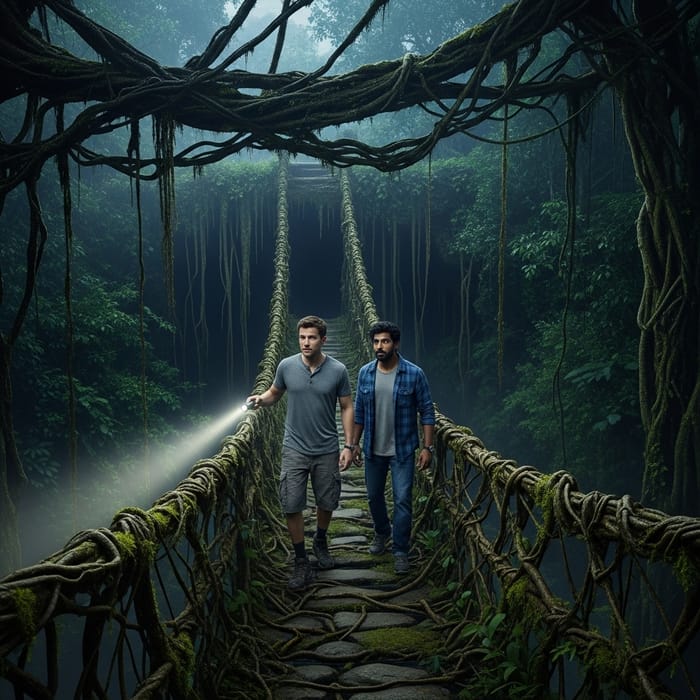 Discovering a Hidden Cave: Tim and Rocky's Expedition