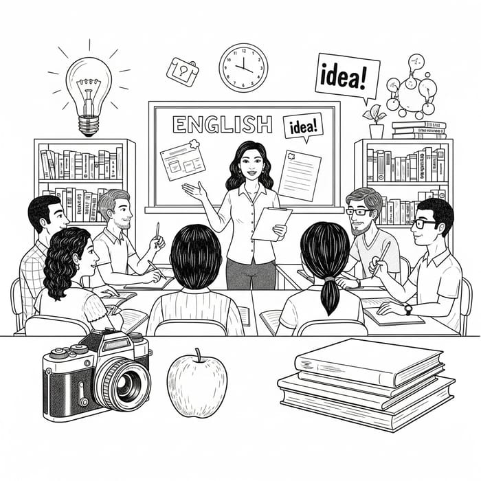 Creative English Learning with Apple-Expanding Ideas