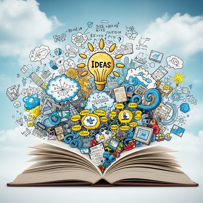 Book of Ideas: Creative Mind Visualization Book of Ideas: Creative Mind Visualization