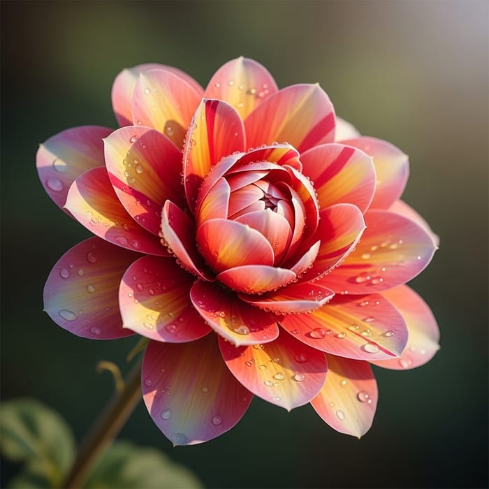 Aesthetic Flower: Radiant Beauty in Bloom
