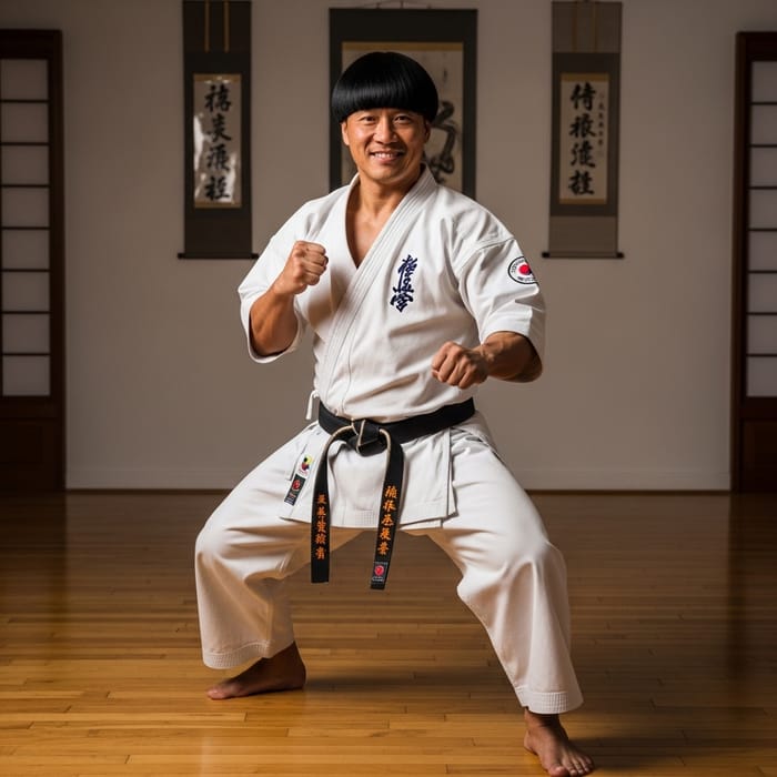 Bruce Lee Inspired Martial Arts Expert Photo