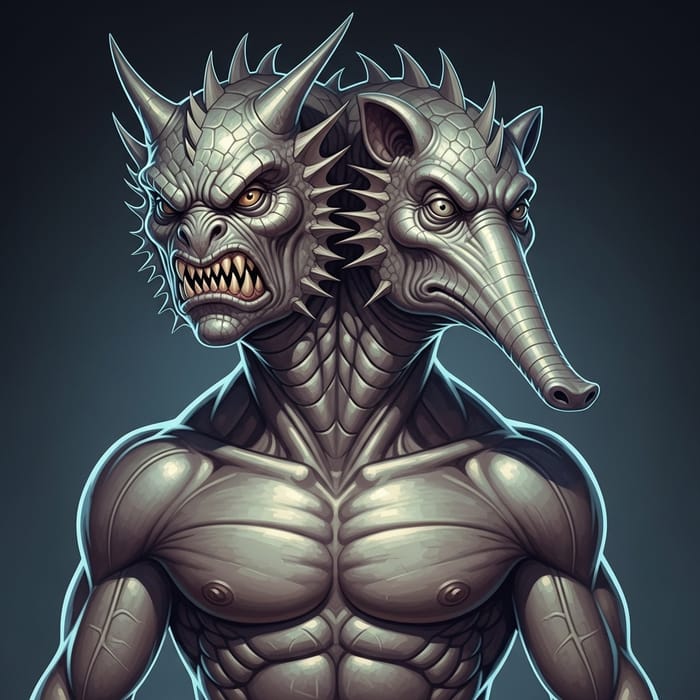 Curious Two-Headed Creature: Duality of Nature Revealed Curious Two-Headed Creature: Duality of Nature Revealed