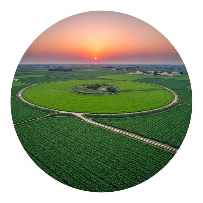 Green Landscapes of Qatar: Agricultural Backgrounds