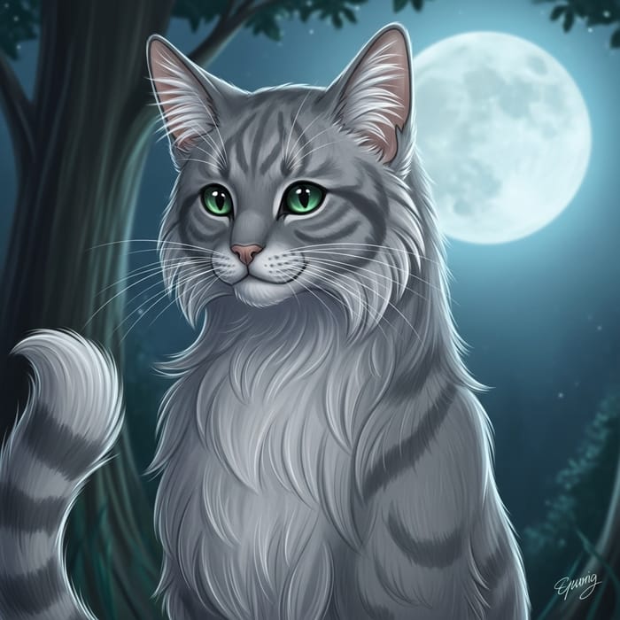 Luna - Mystical Healer of Whispering Woods Luna - Mystical Healer of Whispering Woods