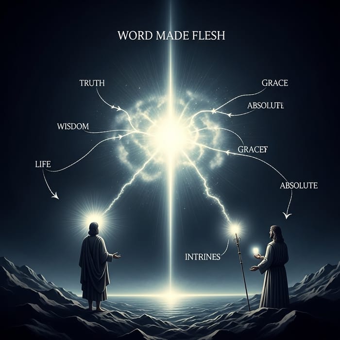 Divine Manifestation: Symbol of Light and Truth