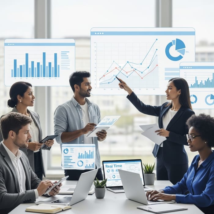 Realistic Digital Analytics Data Analysis by Diverse Team