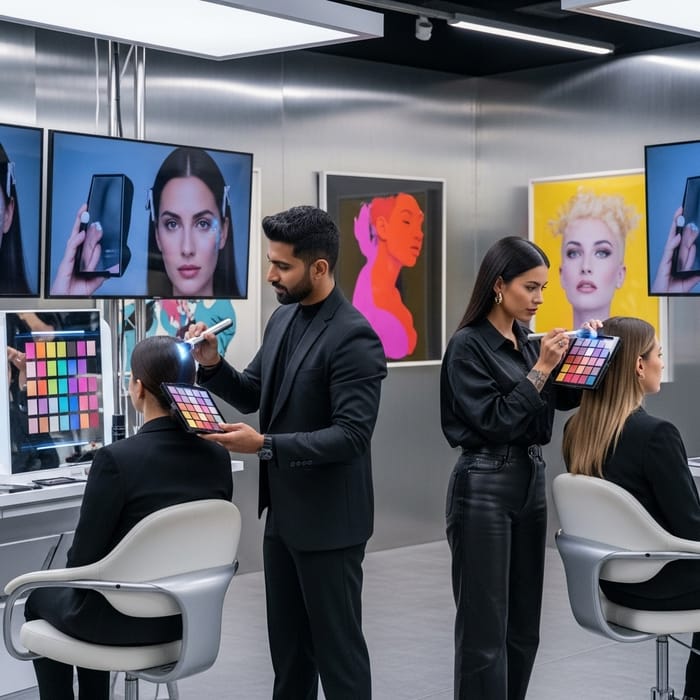 Modern Makeup Artists for Futuristic Beauty Looks Modern Makeup Artists for Futuristic Beauty Looks