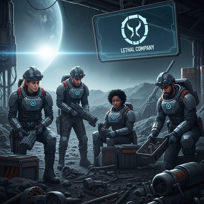 Industrial Moon Scrap Collectors - Lethal Company Industrial Moon Scrap Collectors - Lethal Company