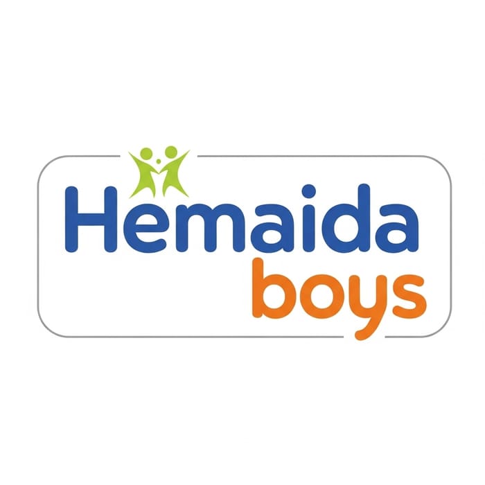 Professional & Playful Logo Design for Hemaida Boys | Hemaida Boys Logo Professional & Playful Logo Design for Hemaida Boys | Hemaida Boys Logo