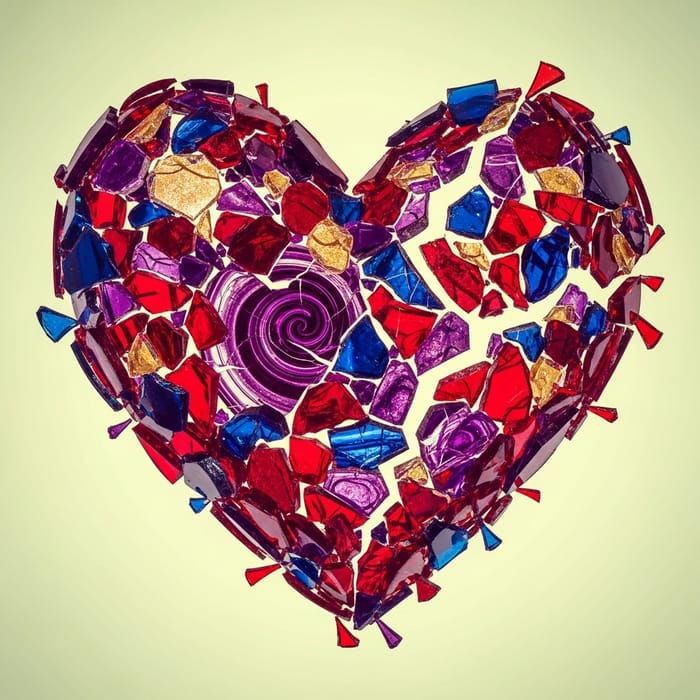 Coping with Heartbreak: Abstract Art Coping with Heartbreak: Abstract Art
