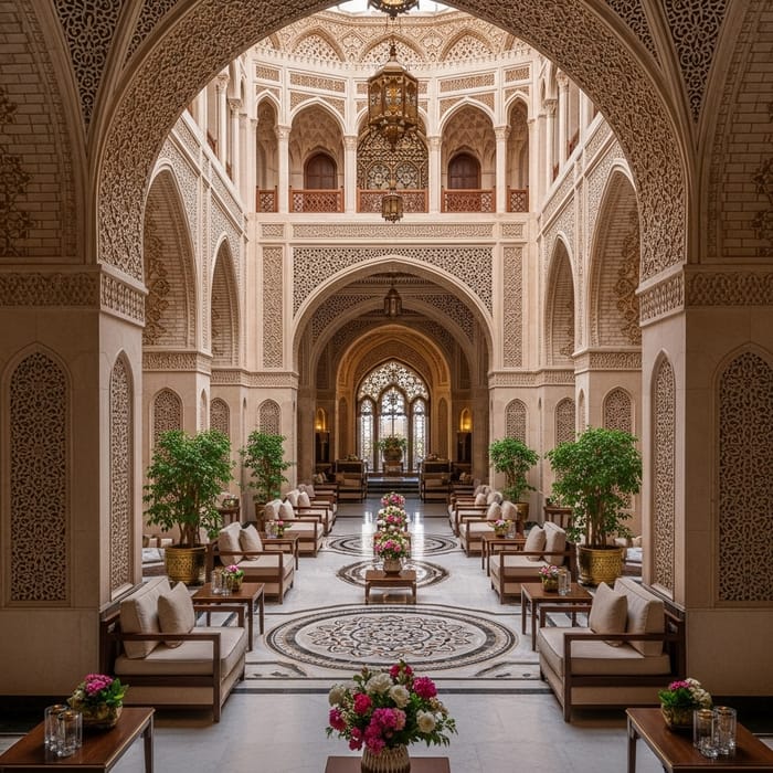 Opulent Saudi Embassy Interiors | Architectural Showcase
