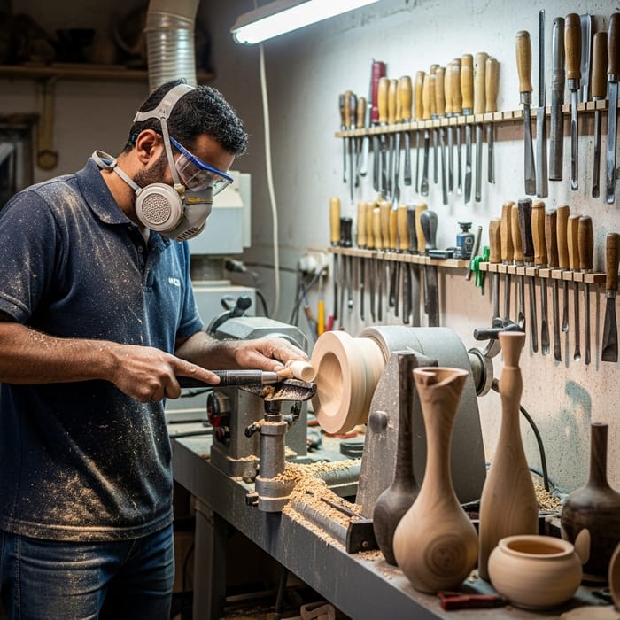Master Woodturner: Crafting Artistic Creations Master Woodturner: Crafting Artistic Creations