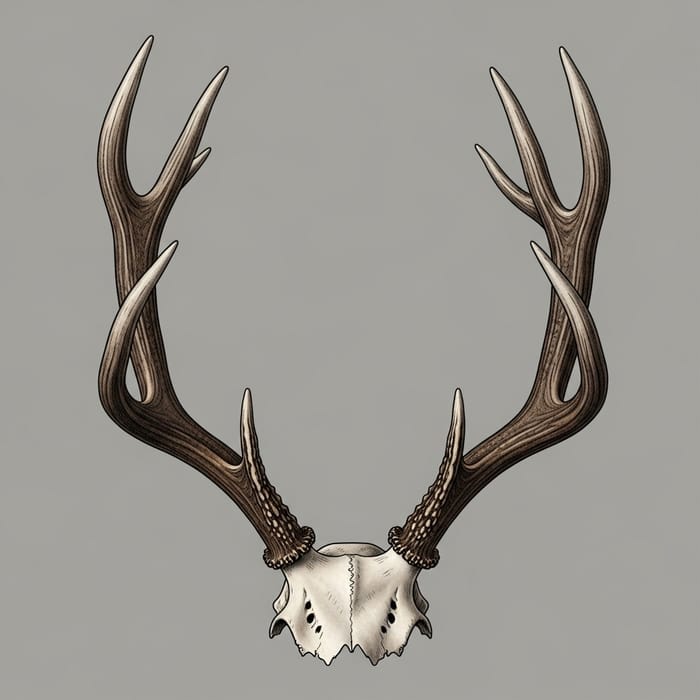 Intricate Antlers Design - Unique Shed Antlers Image Intricate Antlers Design - Unique Shed Antlers Image
