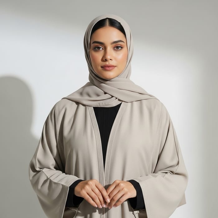 Simplistic & Elegant Abaya: Minimalist Style & Clean Lines Simplistic & Elegant Abaya: Minimalist Style & Clean Lines