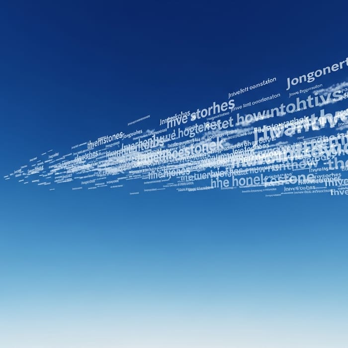 Dynamic Text Clouds in Cinema4D Artwork Dynamic Text Clouds in Cinema4D Artwork