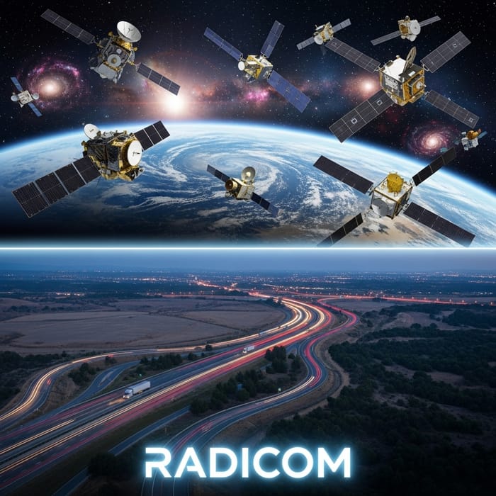 RADICOM: Satellites and Trucks in Motion RADICOM: Satellites and Trucks in Motion