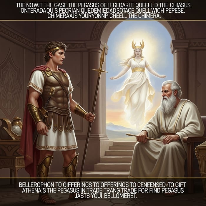 Bellerophon's Mission: Seeking Pegasus and Defeating the Chimera Bellerophon's Mission: Seeking Pegasus and Defeating the Chimera