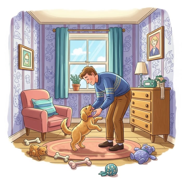 Whimsical First Day with Your New Puppy Whimsical First Day with Your New Puppy