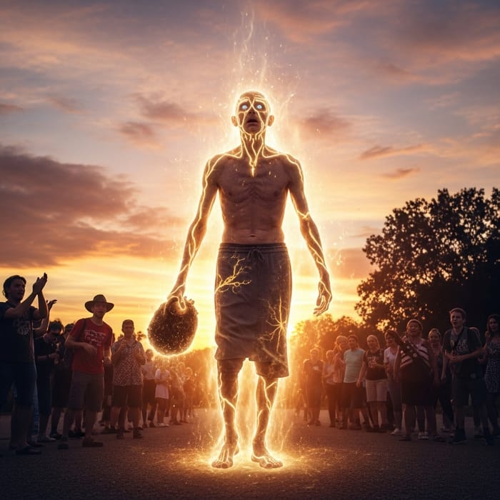 From Weakling to Deity: Transcendence with Radiance