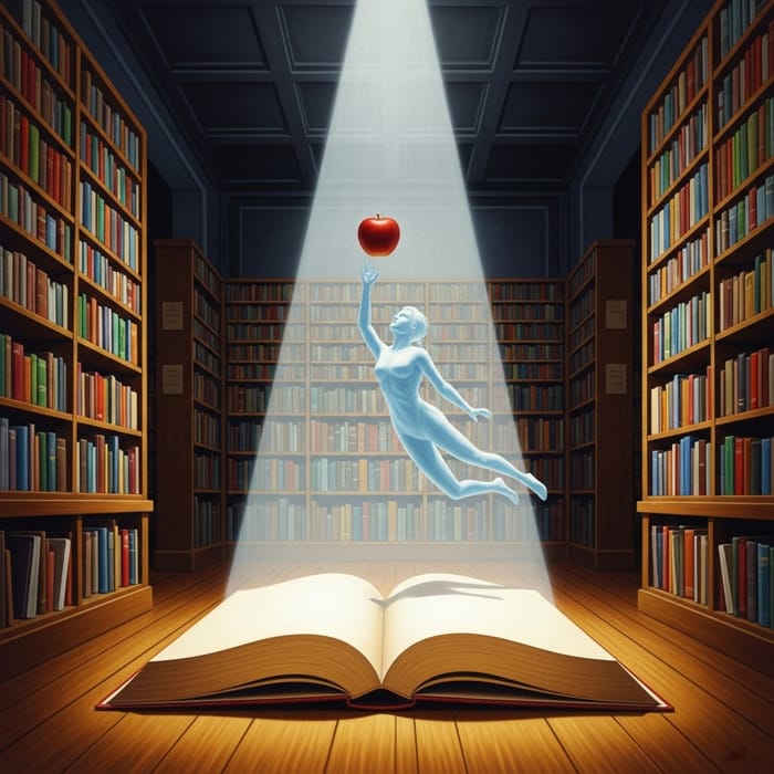 Surrealism Education - Dramatic Empowering Scene Surrealism Education - Dramatic Empowering Scene