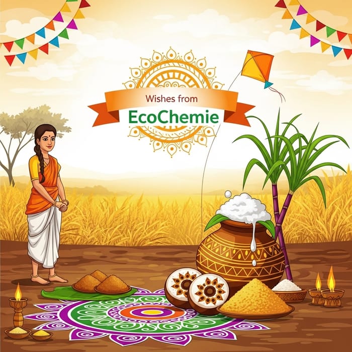 Pongal & Makara Sankranti Wishes by EcoChemie