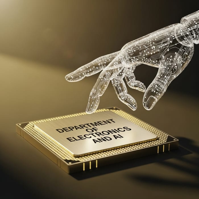 AI Hand Touching CPU - Electronics & AI Dept AI Hand Touching CPU - Electronics & AI Dept