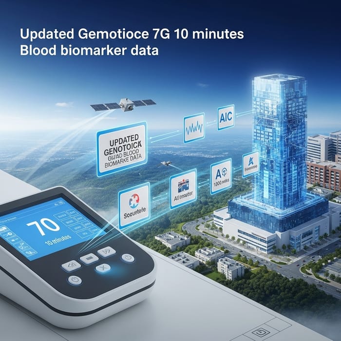 Futuristic Genomic and Blood Data Transmission via Quantum 7G Network