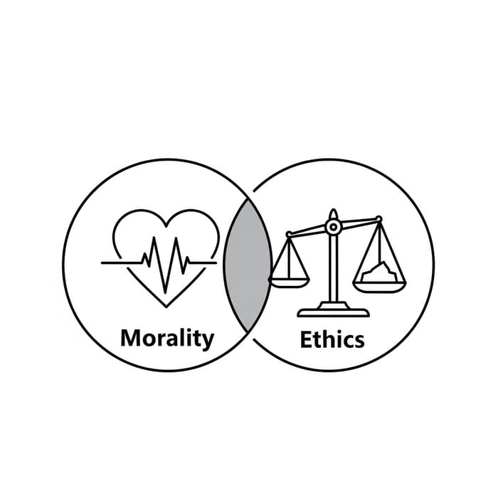 Morality vs Ethics: Understanding the Difference Visually