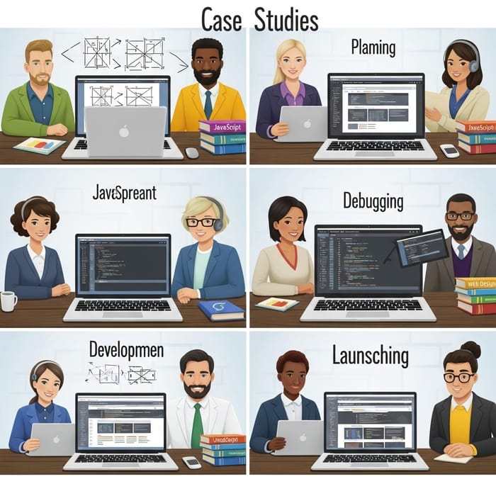 Web Development Case Studies Showcase