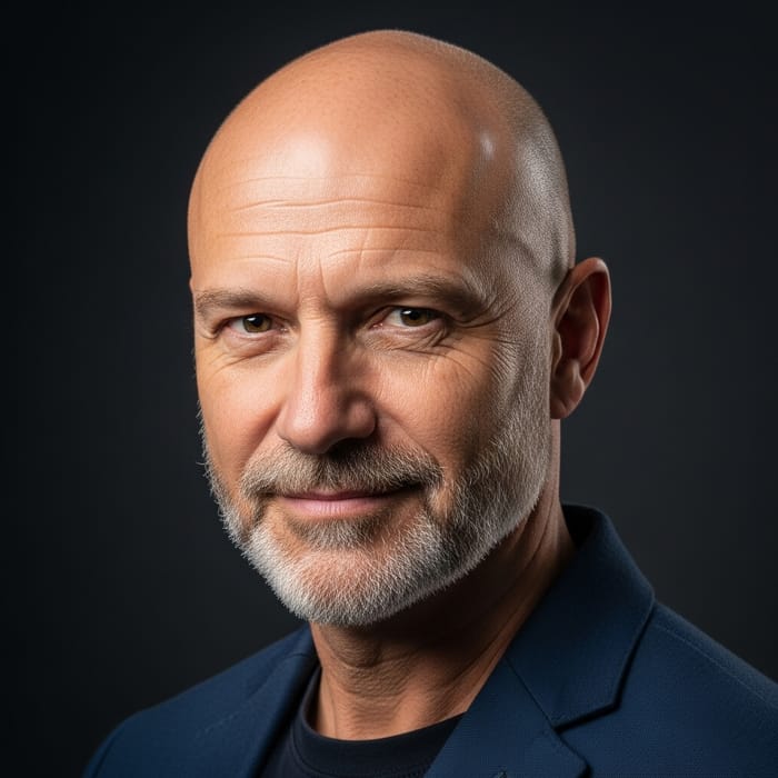 Bald Bearded Man - Global Diversity