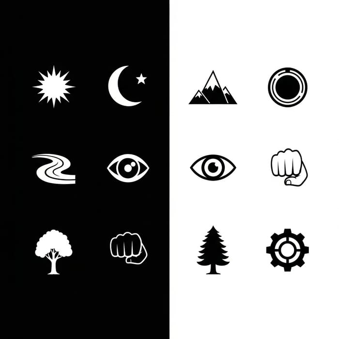 Minimalist Empire Flag Design | The 8 Inner Powers Symbolized Minimalist Empire Flag Design | The 8 Inner Powers Symbolized