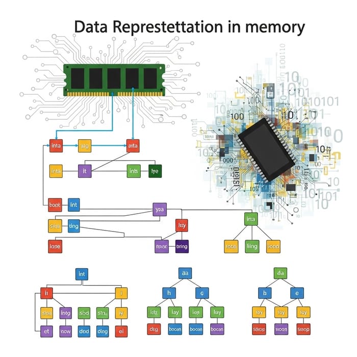 Data Representation in Memory: Concepts & Illustration