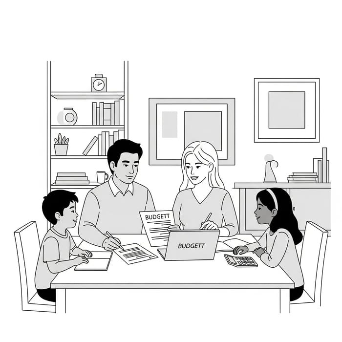 Family Budgeting for a Minimalist Lifestyle