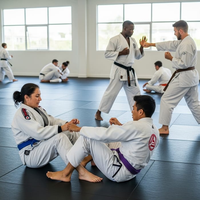 Dynamic Brazilian Jiu Jitsu and Karate for Self Defense