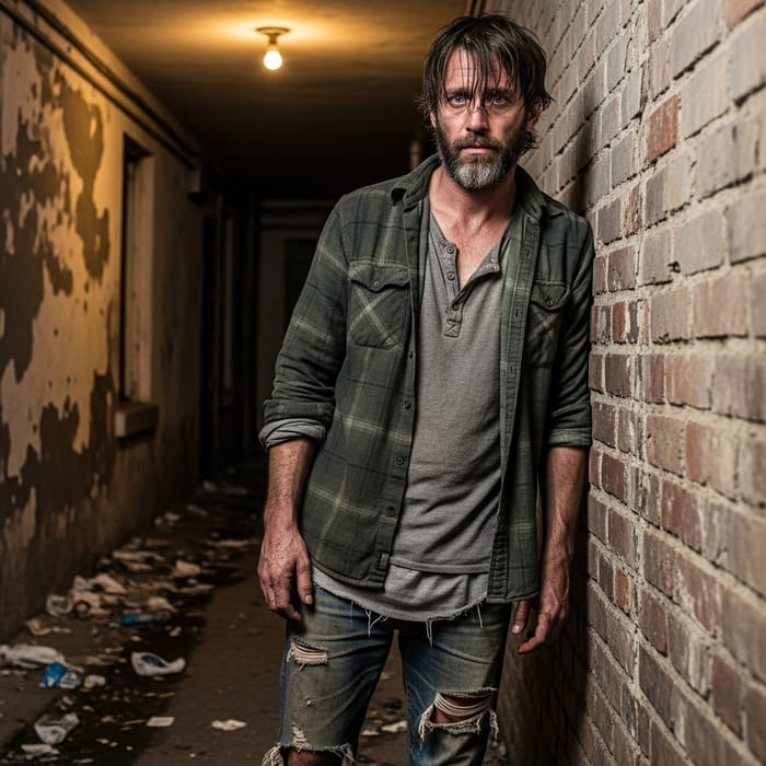 Ugly Gage Scott - Disheveled Man with Scruffy Beard and Unkempt Hair Ugly Gage Scott - Disheveled Man with Scruffy Beard and Unkempt Hair