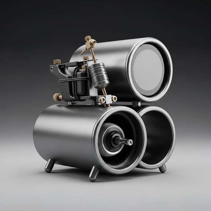 Innovative Tattoo Machine for Comfortable Use Innovative Tattoo Machine for Comfortable Use
