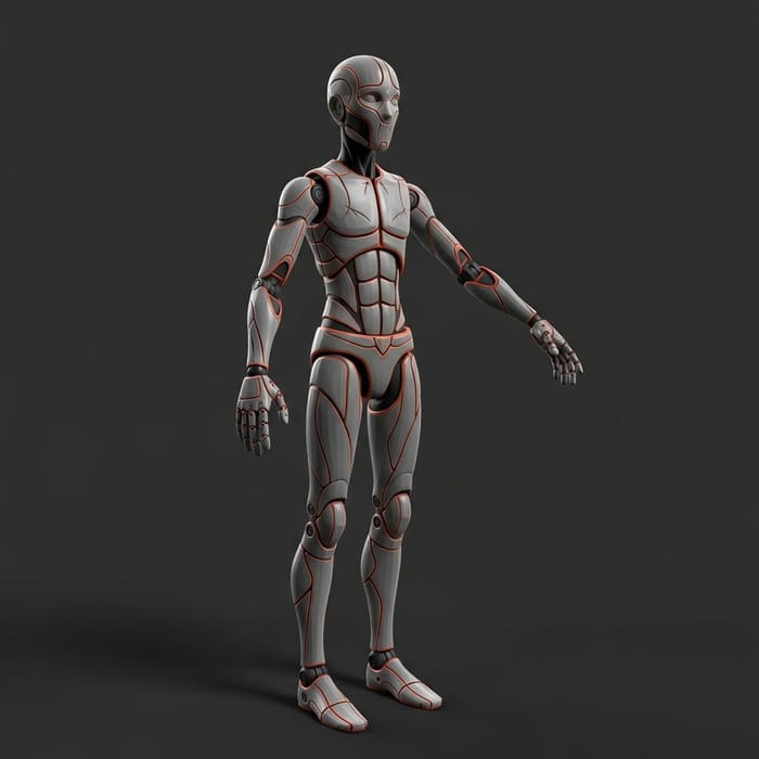 3D Character Model Rigging and Lighting Service