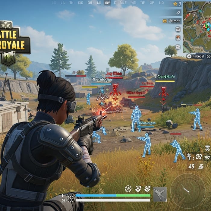 Epic Free Fire Headshot Gameplay | Intense Battle Royale Scene