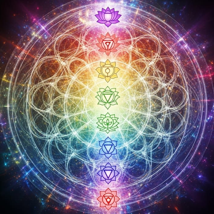 Unlocking Vital Energy: Discover the Magic of Chakras with Colorful Patterns Unlocking Vital Energy: Discover the Magic of Chakras with Colorful Patterns