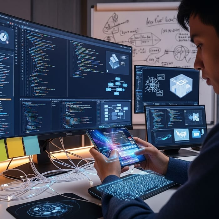 Coding with iPhone 15 Pro Max for a Modern Environment Coding with iPhone 15 Pro Max for a Modern Environment