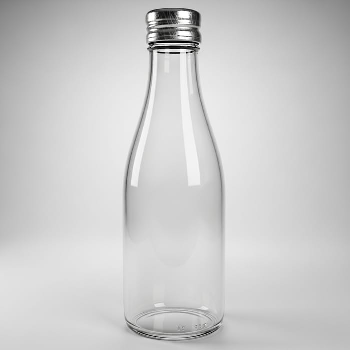 Elegant Glass Bottle 4K | Timeless Design Elegant Glass Bottle 4K | Timeless Design