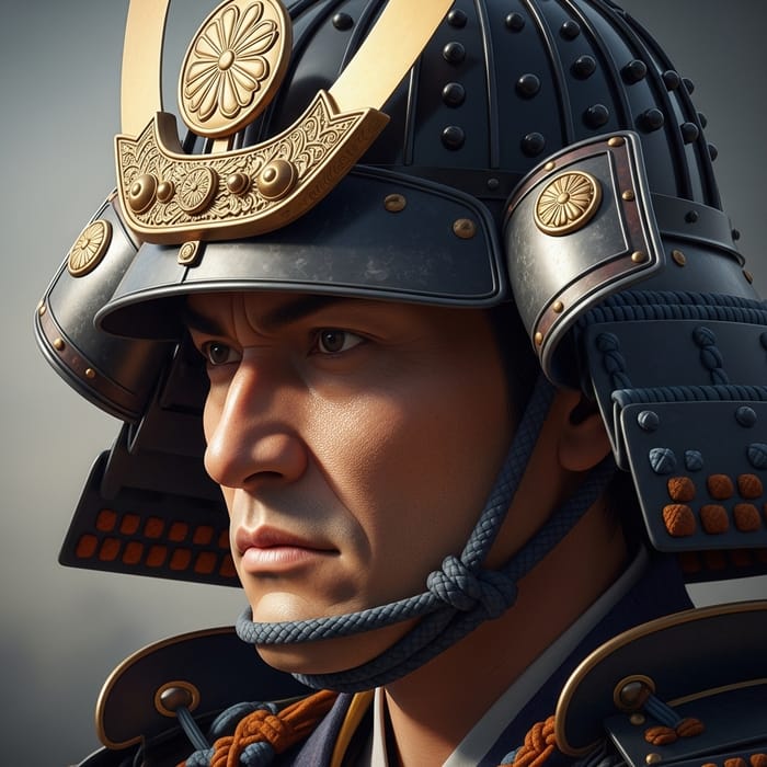 Samurai Face Profile: Strong Facial Features Samurai Face Profile: Strong Facial Features