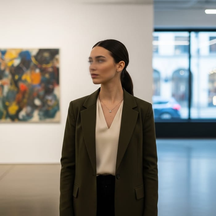Young Woman with Poise and Purpose | 27 Years Old