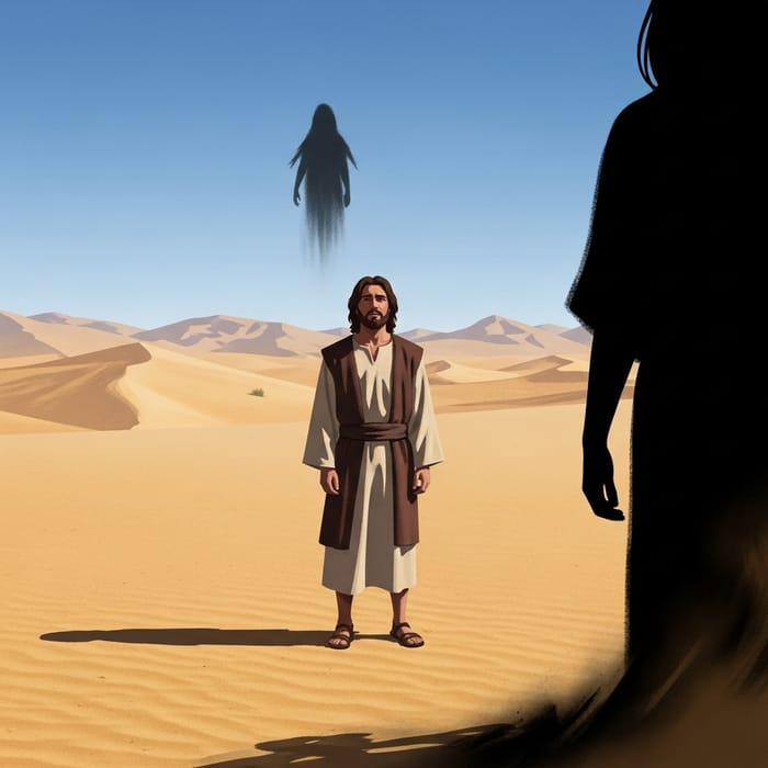 Desert Temptation: Jesus' Spiritual Struggle Desert Temptation: Jesus' Spiritual Struggle